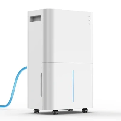 Image of HUMILABS 20L Dehumidifiers for Home, 24H Timer, Energy Efficient, Laundry Drying, 4L Water Tank, Sleep Mode, Air Purification, Drain Hose, Auto Defrosting, Child Lock, Continuous Drainage