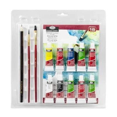 Image of Royal Brush Clamshell Art Sets Watercolor 14 Piece