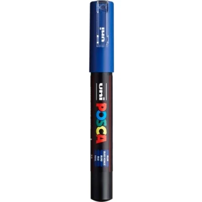 Image of Posca UNI BALL PC 1MR BLUE PACK OF 12 PENS