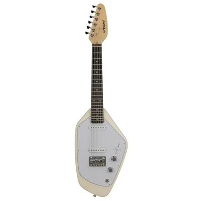 Image of Vox MK5 Mini WH Mark V Phantom Electric Guitar with Gig Bag White