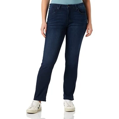 Image of MUSTANG Women&#039;s Sissy Slim Jeans, Dark Blue 802, 26W x 32L
