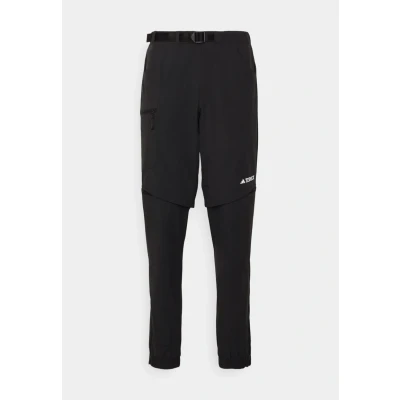 Image of Adidas Terrex Utilitas Hiking ZIP OFF Pants Outdoor trousers, Men&#039;s, Size: XS, Black