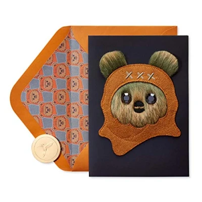 Image of Papyrus Star Wars Birthday Card (Ewoks)