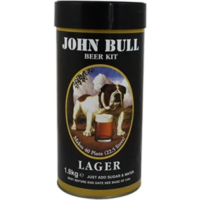 Image of John Bull Lager Home Brew Beer Kit Makes 40 Pints!