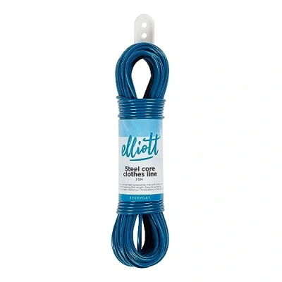 Image of Elliott Steel core Washing Line, Navy Blue, 25 Metre