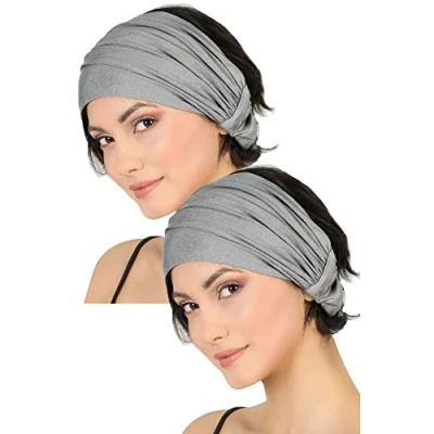 Image of Deresina Unisex Stretchy Headband (Grey Melange)