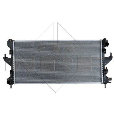Image of 1330S3, 1333C8, 1606661980 Engine radiator NRF 54204 Aluminium 780mm 368mm 26mm Brazed cooling fins FIAT: Ducato III Van