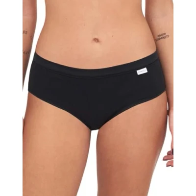 Image of Chantelle Women&#039;s Cotton Comfort Hipster Panties, Black, Medium