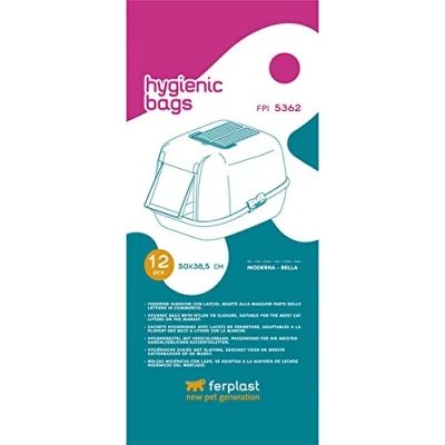 Image of Litter Tray Cat Hygiene Bags Large 12 Pk 5362