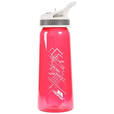 Image of Trespass Vatura Sports Gym Outdoor Office BPA Free Water Bottle Flask, Red, 700 ml