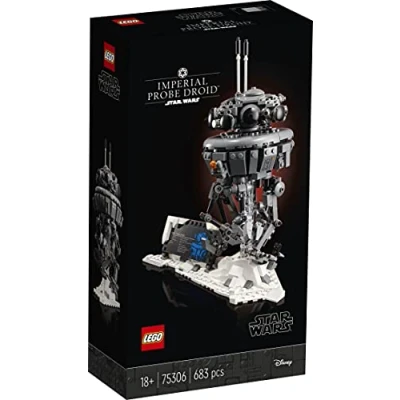 Image of LEGO Star Wars Imperial Probe Droid 75306 Collectible Building Toy, New 2021 (683 Pieces)