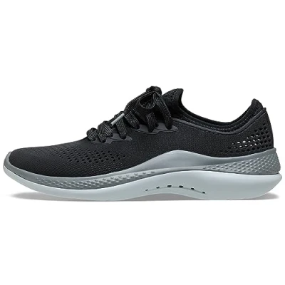 Image of Crocs Women&#039;s Literide 360 Pacer W Clog, Black Slate Grey, 7 UK