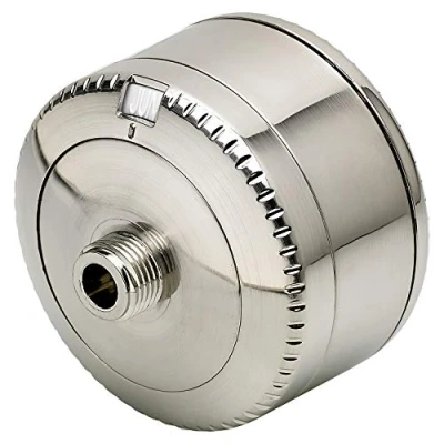 Image of Sprite Industries SL2 BN Slim Line 2 Universal Shower Filter, Brushed Nickel