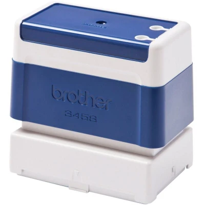 Image of Brother PR3458E Stamp 34 x 58mm Blue (Pack of 6)