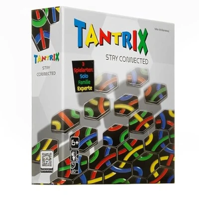 Image of Tantrix Game Box the Puzzle Board for Large and Small Fun Whole Family from 2 to 6 Players With 3 Different Types
