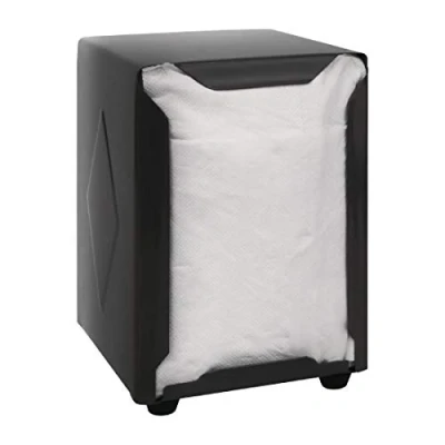 Image of Olympia Stainless Steel Napkin Dispenser Black with New Useful Features