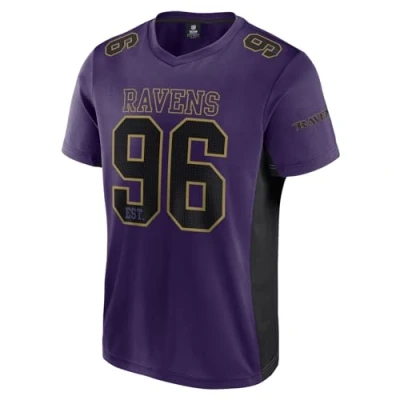Image of NFL Baltimore Ravens Core Foundation Top Polymesh Shirt purple, XXL