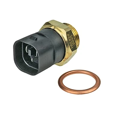 Image of 1H0959481, 1H0959481B, 1H0959481C Temperature Switch, radiator fan MEYLE 100 959 0001 M22 x 1,5 with seal ring ORIGINAL Quality VOLKSWAGEN: GOLF 3