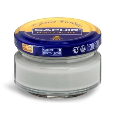 Image of Saphir Cream Surfine Shoe Polish GRIS CLAIR 13