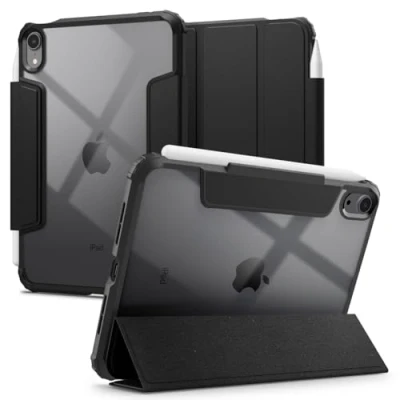 Image of Spigen Ultra Hybrid Pro Compatible with iPad Mini 7 (2024) / 6 Case (2021) 8.3 inch cover Black
