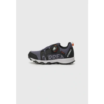 Image of Adidas Terrex Agravic Trail Unisex Hiking shoes for kids, Size: 12.5K, Pure teal/white/core black Imitation leather/ textile