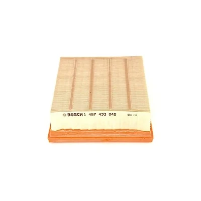 Image of 24438415, 5834252, 834617, 9201929, 9201930 Air Filter BOSCH 1 457 433 045 58mm 188mm 239mm Insert VAUXHALL: Vectra Mk1 Saloon, CC
