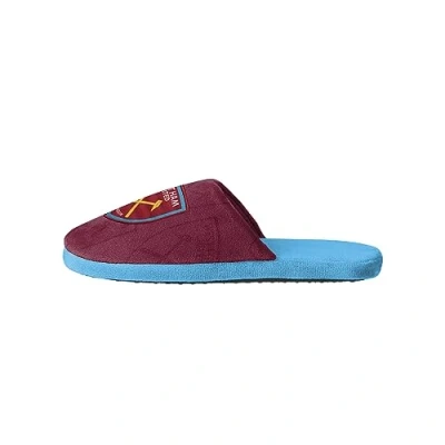 Image of FOCO Officially Licensed All Over Team Print Football Mule Slippers (West Ham United FC) (8/9 UK)
