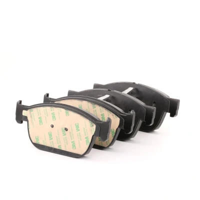 Image of 31445975, 314459750, 31445976, 314459760, 31476722 Brake pad set BREMBO P 86 027 prepared for wear indicator with piston clip without accessories