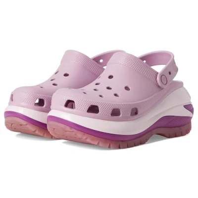 Image of Crocs MEGA Crush Unisex Clogs, Size: M8/W9, Hydrangea Synthetics