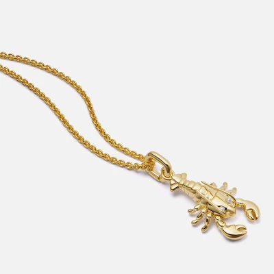 Image of Daisy London Lobster 18k Gold Plated Sterling Silver Necklace