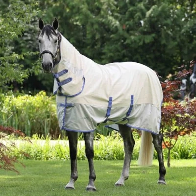 Image of Shires Tempest Original Summer Shield with Mesh Grey 5ft9