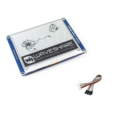 Image of Waveshare 4.2inch E Ink Display Module Resolution 296x128 3.3v paper Electronic Screen Panel SPI Interface for Raspberry Pi/STM32/Arduino/Nucleo/Jetson Nano