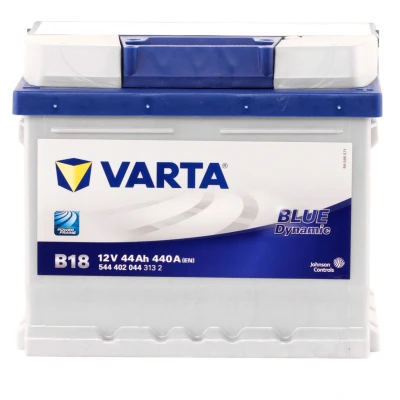 Image of 371103X100 Starter battery VARTA BLUE dynamic B18 5444020443132 12V 44Ah 440A B13 Lead acid FORD: FIESTA 6, KA Hatchback, 5