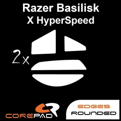 Image of Corepad Skatez PRO 184 Replacement Mouse Feet for Razer Basilisk X HyperSpeed