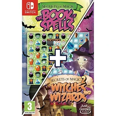 Image of Secrets of Magic: THE Book Spells + Magic 2: Witches and Wizards (Nintendo Switch)
