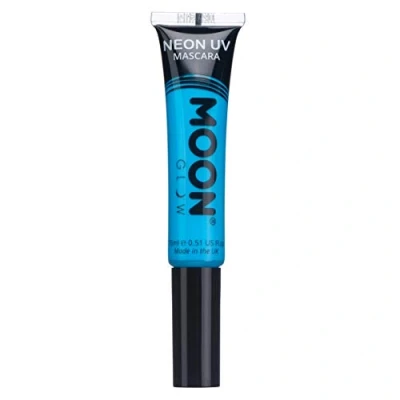 Image of Moon Glow Neon UV Mascara Blue Bright Colour, Glows under Lighting Make up
