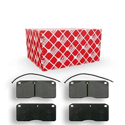 Image of 276147 Brake pad set FEBI BILSTEIN 16572 Front Axle, Rear Axle incl. wear warning contact