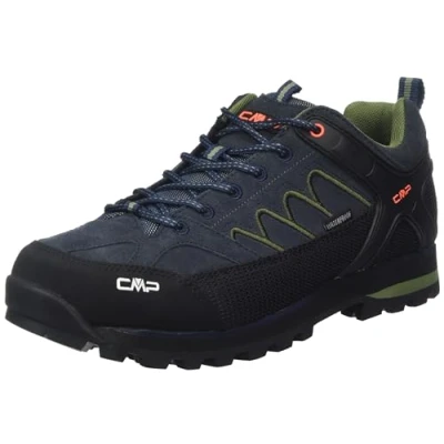 Image of CMP Men&#039;s Moon Low Trekking Shoes WP Hiking, B.Blue Peat, 8 UK