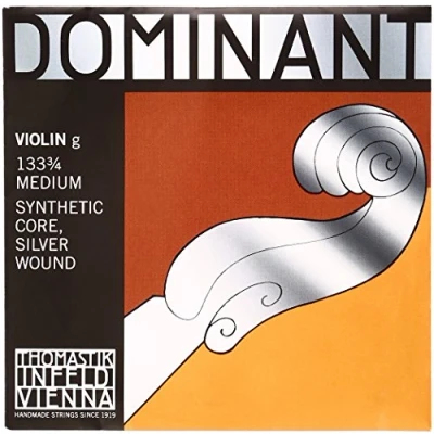 Image of Dominant Strings 133 3/4 Silver Wound Violin G String