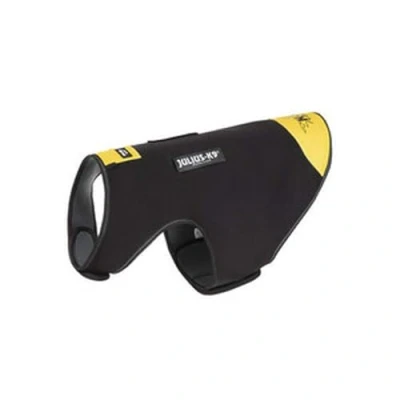 Image of Julius K9 IDC Neoprene Dog Jacket, Size: XL, Black and Yellow