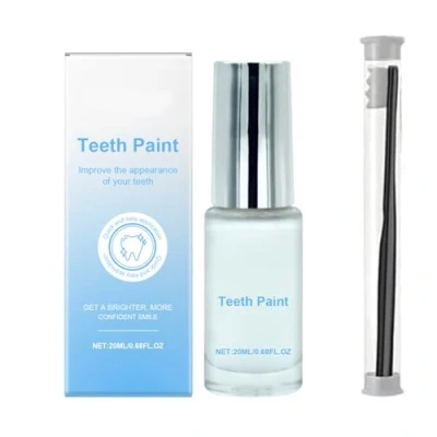 Image of Celsky Teeth Paint, Tooth Paint White, Smile for Teeth, Gets You Instantly Whiter &amp; Boost Confidence and Long Lasting Results (1PCS)