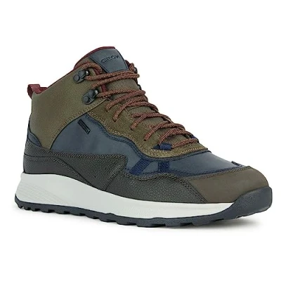 Image of Geox Men&#039;s U Terrestre B ABX A Sneaker, Navy Dk Coffee, 9 UK