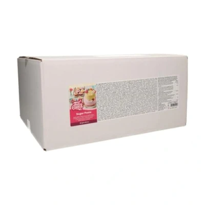Image of FunCakes Sugar Paste Bright White, Easy to Use, Smooth, Flexible, Soft and Pliable, Perfect for Cake Decorating, Halal, Kosher Gluten Free.. 12.5 kg (5 x 2.5 kg)