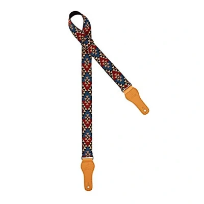 Image of Ortega Guitars Adjustable Ukulele Strap World Series Cotton, African Dance (OCS 440U)