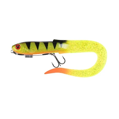 Image of Fox Rage Slick Eel Loaded Softbait 21cm (25g) #2 UV Perch Shad