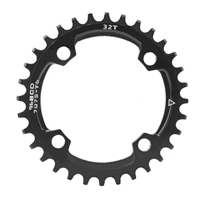 Image of 1 Pcs Bike Chainring, 96BCD Narrow Wide Round Chainring Repair Chain Ring for Mountain Bicycle(32T)