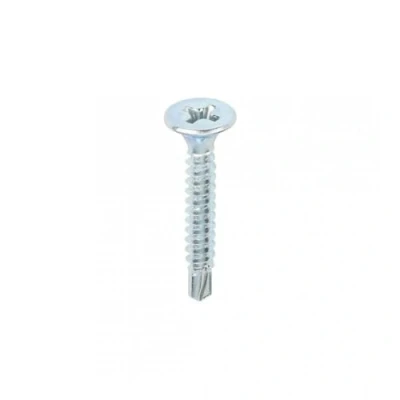 Image of TIMCO BZP PH2 Philips Self Drilling Drywall Screws 3.5 x 25 Zinc Box of 1000