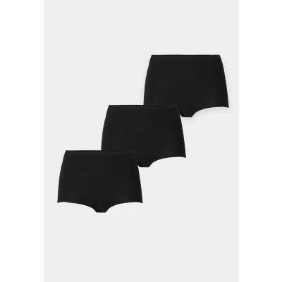 Image of Lindex Carin Boxer 3 PACK Pants, Women&#039;s, Size: XS, Black