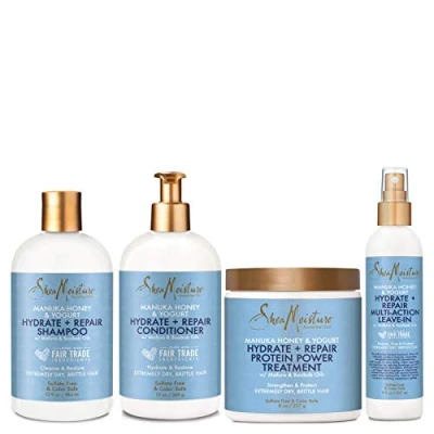 Image of Shea Moisture Manuka Honey and Yogurt Shampoo Conditioner Gift Set
