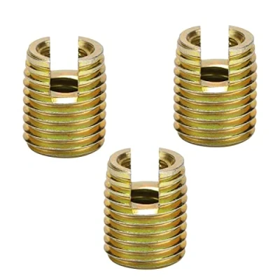 Image of 20Pcs 302 Carbon Steel Self Tapping Thread Insert Screw Bushing Repairing Kit Repair Insert(M8*1.25 Outer M12*1.5)